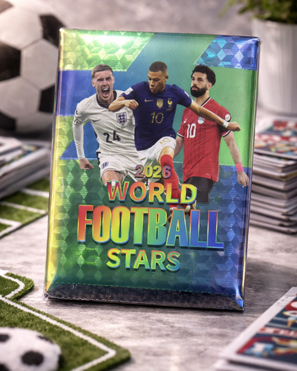 2026 World Football Stars Trading Cards – Collector Card Pack