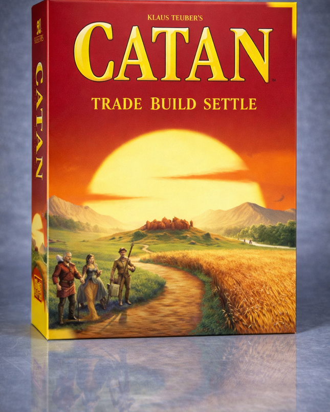 Catan Board Game – Trade, Build & Settle Strategy Game