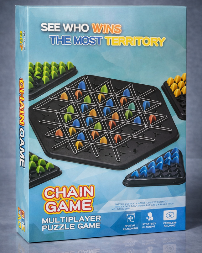 Chain Game – Multiplayer Strategy Puzzle Board Game
