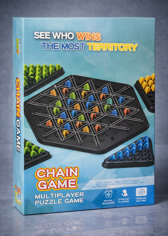 Chain Game – Multiplayer Strategy Puzzle Board Game