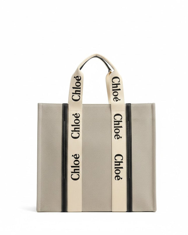Classic Canvas Logo Tote Bag