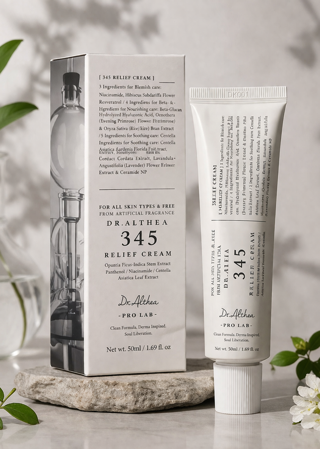Dr. Althea 345 Relief Cream – Soothing & Barrier Repair Moisturizer