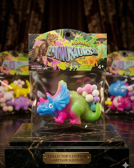 Colorful Dinosaur Squishy Toy – Stress Relief Dino Collection