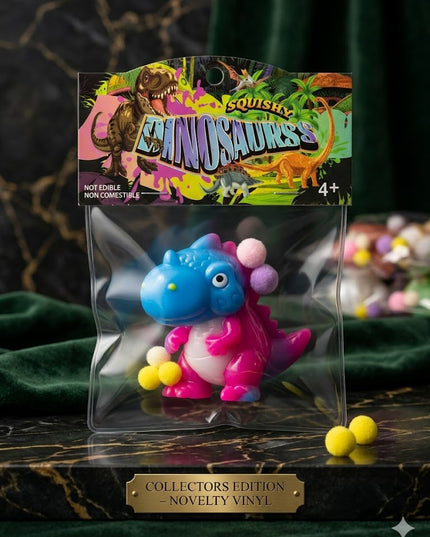 Colorful Dinosaur Squishy Toy – Stress Relief Dino Collection