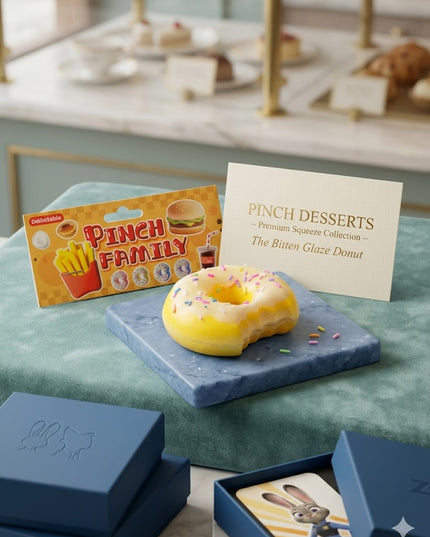 Donut Squishy Collection – Colorful Dessert Stress Toys