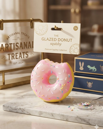 Donut Squishy Collection – Colorful Dessert Stress Toys