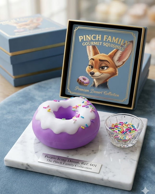 Donut Squishy Collection – Colorful Dessert Stress Toys