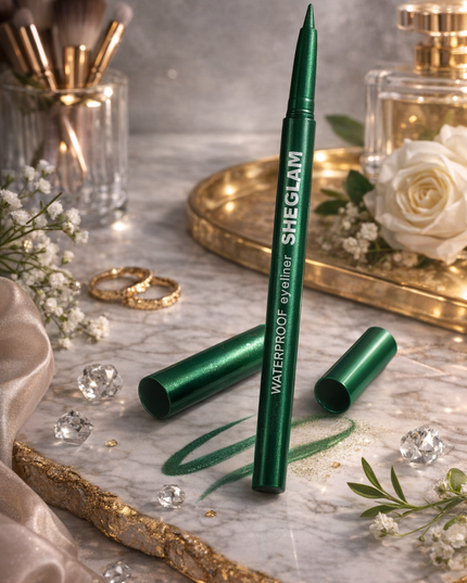 SHEGLAM Waterproof Eyeliner Collection – Multi-Color Long-Lasting Precision Liners