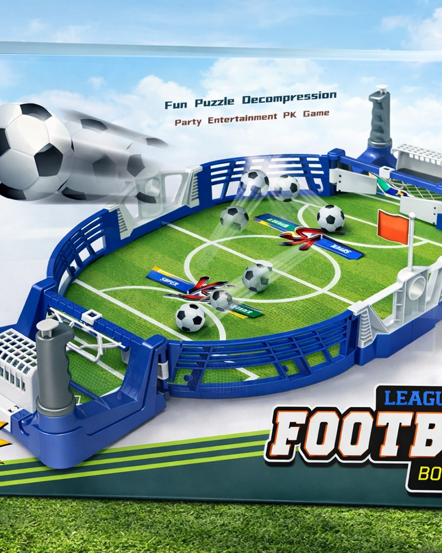 League Football Board Game – Fun Soccer Table Game for 2–4 Players (3+)
