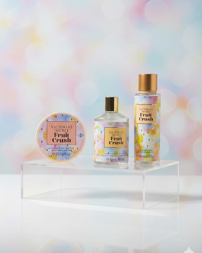Victoria’s Secret Fruit Crush Body Care Set – Mist, Body Wash & Whipped Body Butter