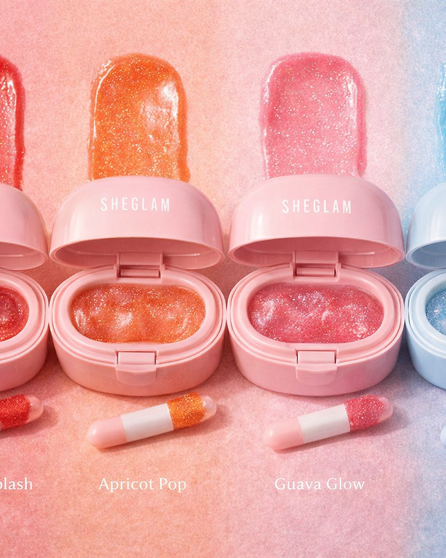 SHEGLAM Hydra Jelly Pocket Lip Jam – Glossy Shimmer Collection