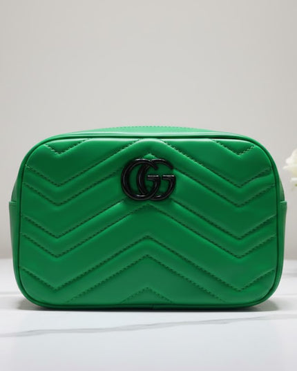 Quilted Gucci Chic Crossbody Pouch – Bold Edition
