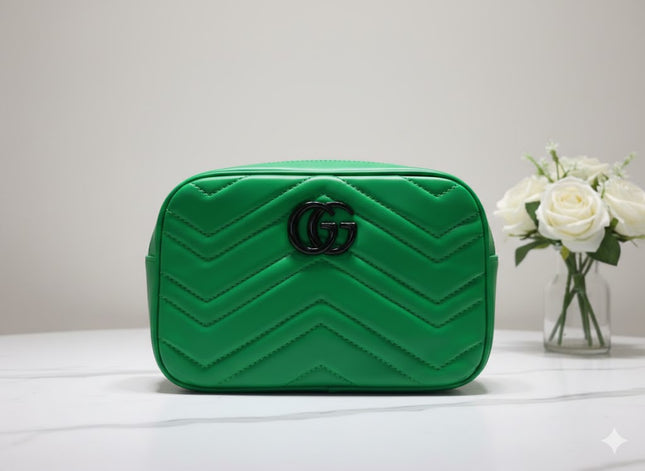 Quilted Gucci Chic Crossbody Pouch – Bold Edition