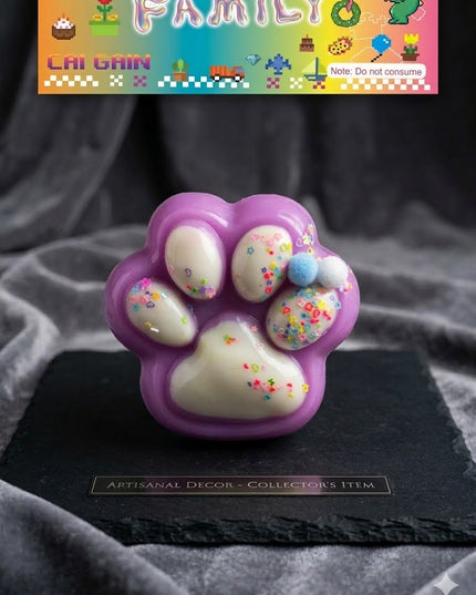 Cute Paw Squishy Collection – Colorful Stress Relief Paw Toy