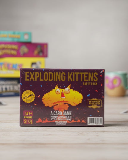Exploding Kittens Party Pack – Hilarious Card Game for Game Nights