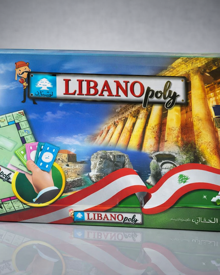 Classic Family Board Games Bundle – Monopoly & LibanoPoly Edition
