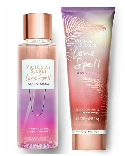 Victoria’s Secret Love Spell Sunkissed Fragrance Mist & Body Lotion Set