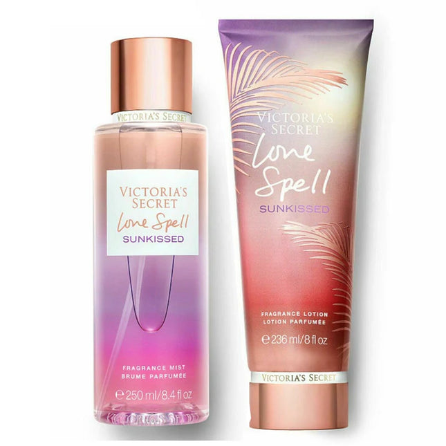 Victoria’s Secret Love Spell Sunkissed Fragrance Mist & Body Lotion Set