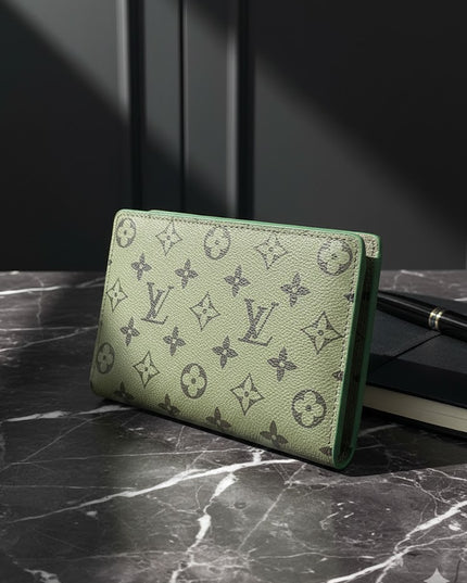 Luxury Monogram Long Wallet – Elegant Designer Style Purse