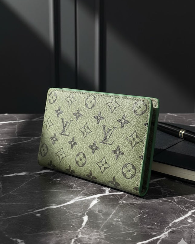 Luxury Monogram Long Wallet – Elegant Designer Style Purse