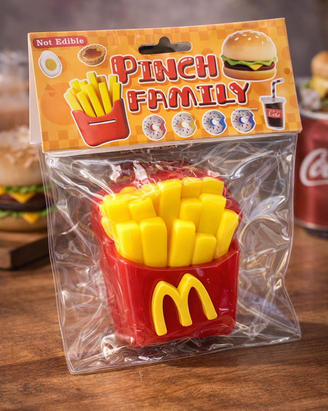French Fries Pinch Toy – Fun Squishy Stress Relief Toy