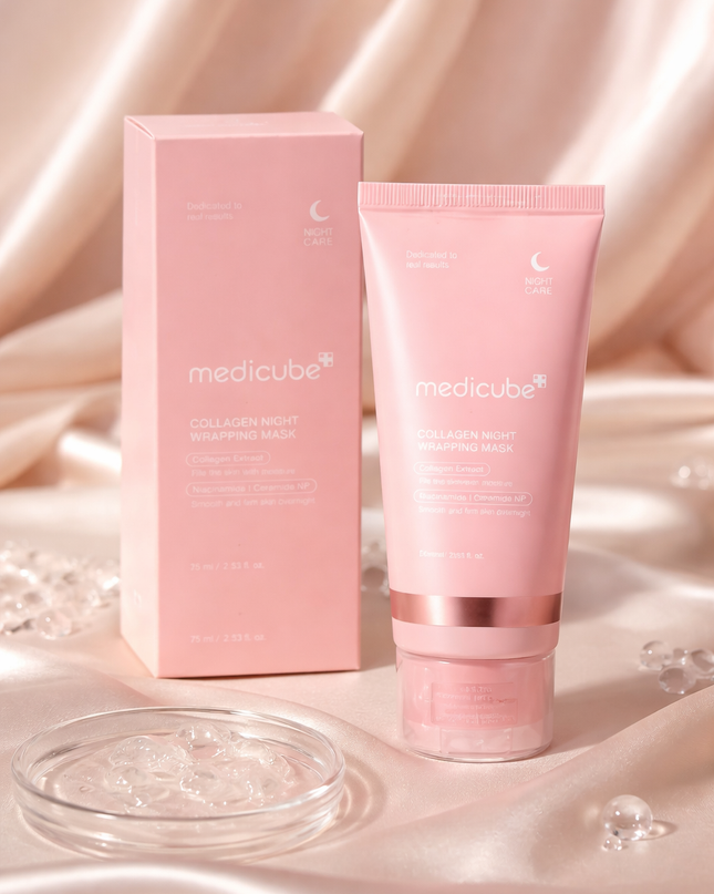 Medicube Collagen Night Wrapping Mask – Overnight Firming & Hydration Treatment