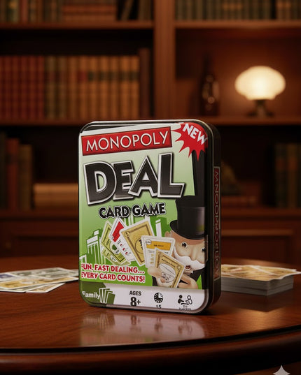 Monopoly Deal Card Game – Fast Property Trading Game