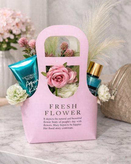 Luxury Fresh Flower Beauty Gift Set 🌸💝