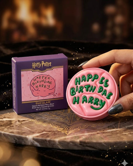 Sheglam x Harry Potter “Happee Birthdae Harry” Blush – Magical Glow Edition 🪄✨