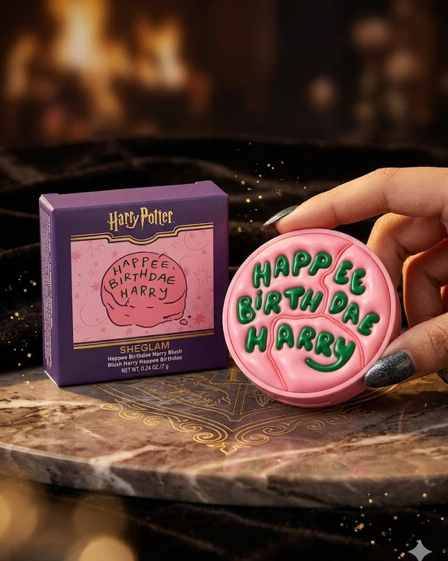 Sheglam x Harry Potter “Happee Birthdae Harry” Blush – Magical Glow Edition 🪄✨