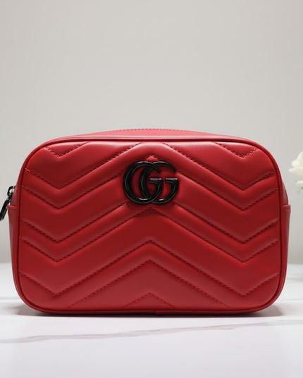 Quilted Gucci Chic Crossbody Pouch – Bold Edition