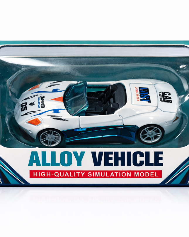 Alloy Vehicle Die-Cast Car Collection – High-Quality Simulation Model (3+)