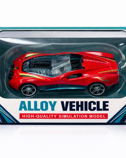 Alloy Vehicle Die-Cast Car Collection – High-Quality Simulation Model (3+)