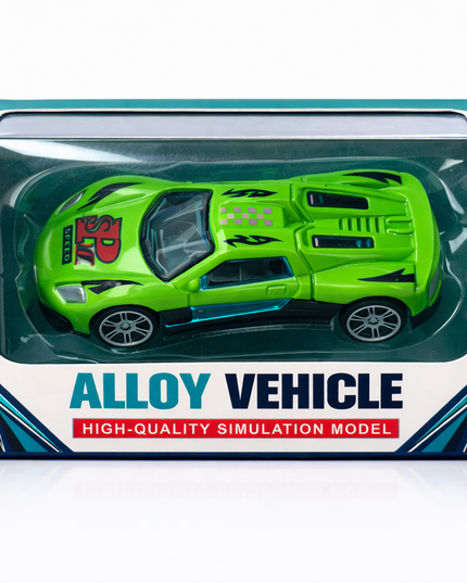 Alloy Vehicle Die-Cast Car Collection – High-Quality Simulation Model (3+)
