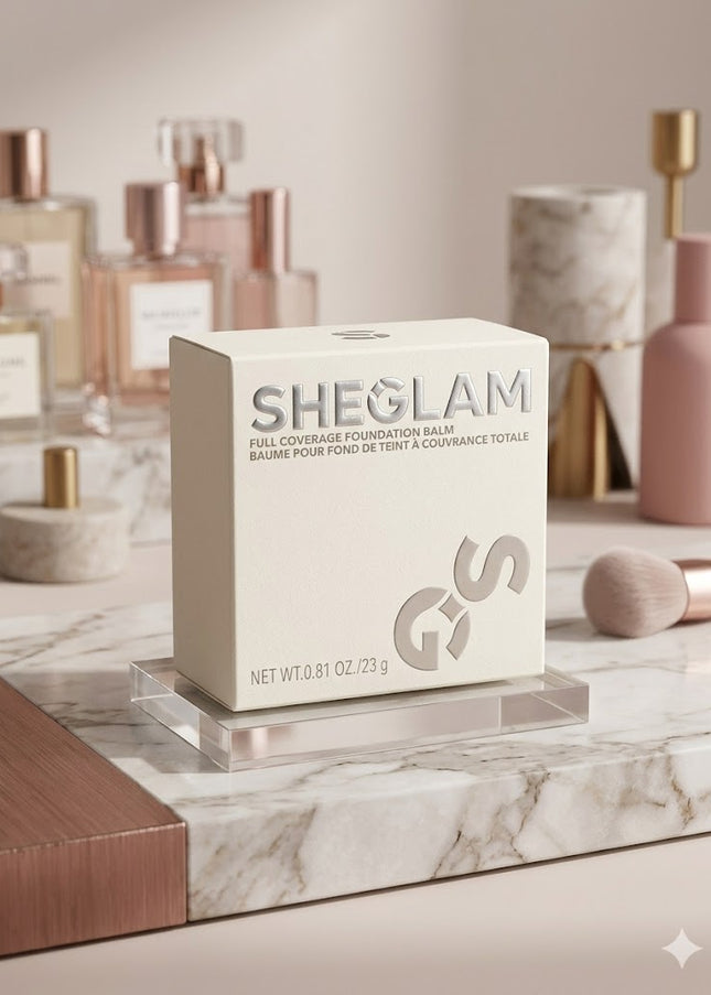 SheGlam Full Coverage Foundation Balm – Flawless Matte Finish
