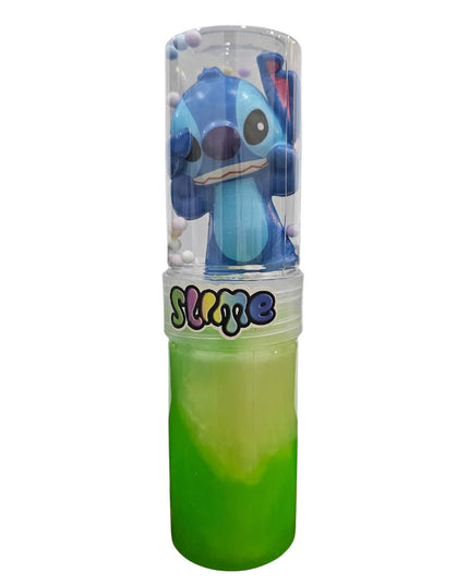 Crystal Mud Surprise Slime with Cartoon Toy Top – Colorful Kids Fun Bottle