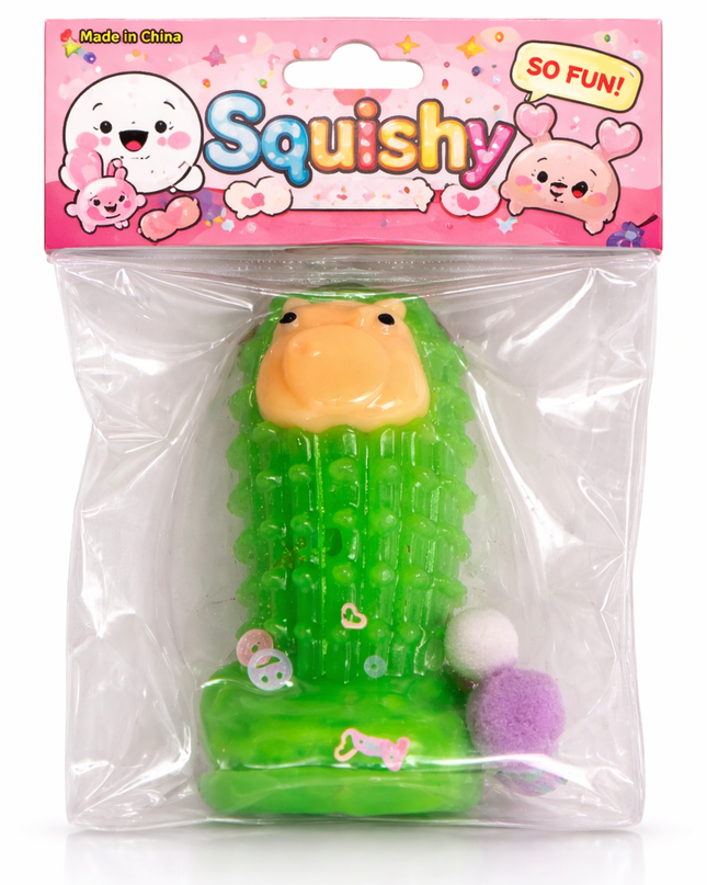 Cute Squishy Animal Toy Collection – Soft Stress Relief Squeeze Figures (3+)
