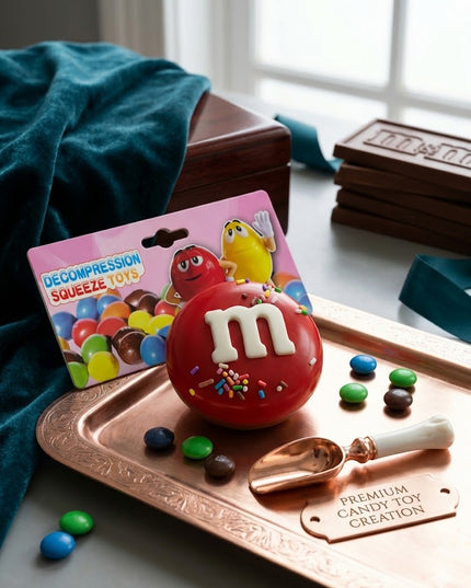 Candy Button Squishy Collection – Colorful Chocolate Style Stress Toy