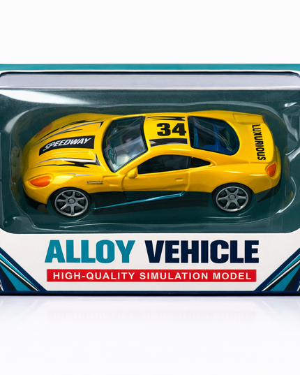 Alloy Vehicle Die-Cast Car Collection – High-Quality Simulation Model (3+)