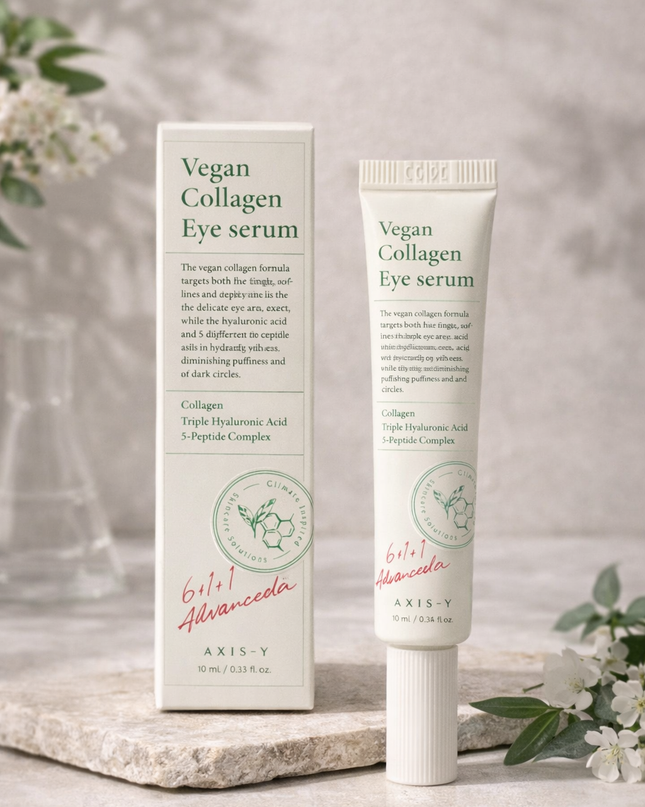 AXIS-Y Vegan Collagen Eye Serum – Brightening & Anti-Aging Eye Treatment