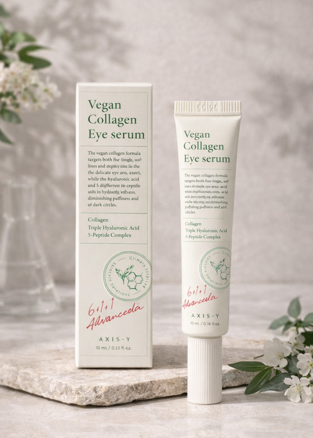 AXIS-Y Vegan Collagen Eye Serum – Brightening & Anti-Aging Eye Treatment