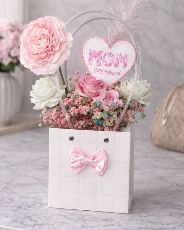 Elegant Mother’s Day Floral Gift Bag 🌸💖