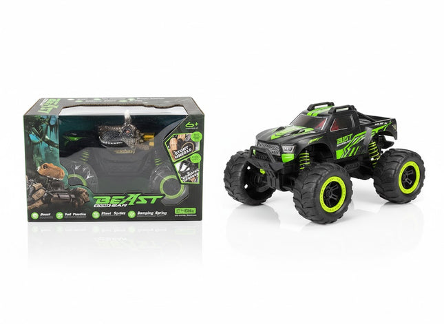 BeastRider X4 – Off-Road Monster Truck with Shock Suspension