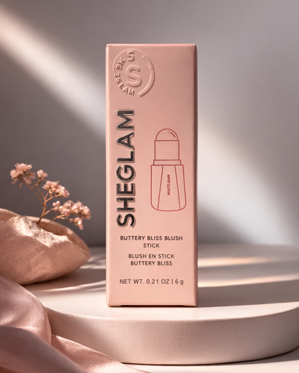 SHEGLAM Buttery Bliss Blush Stick – Creamy Glow Finish