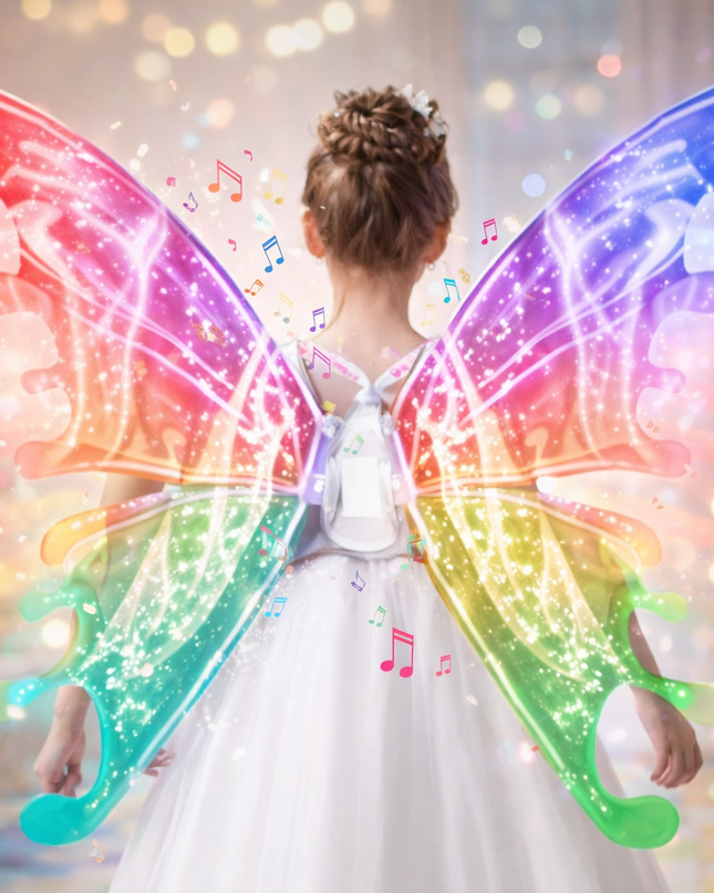 Rainbow Glow Fairy Wings