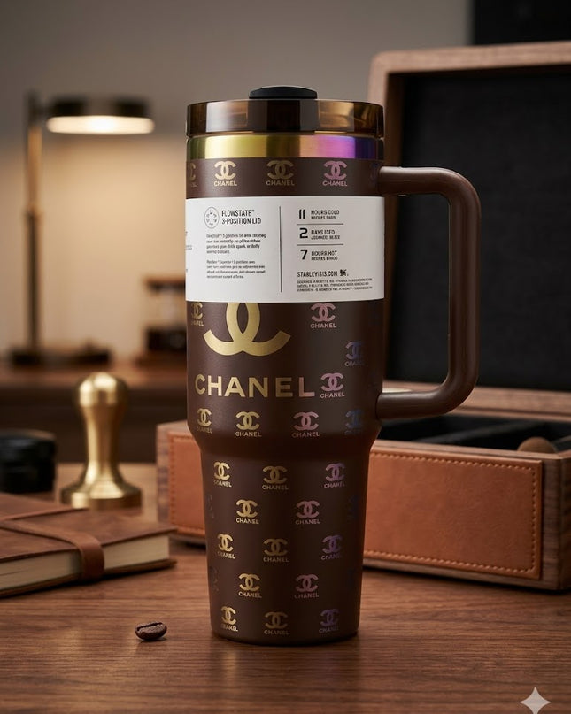 Luxury Designer-Inspired Quencher Tumbler