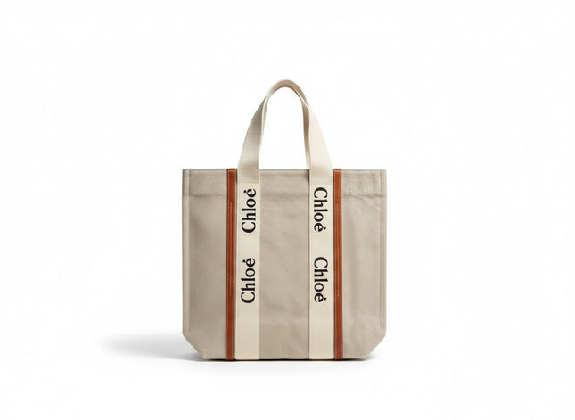 Classic Canvas Logo Tote Bag