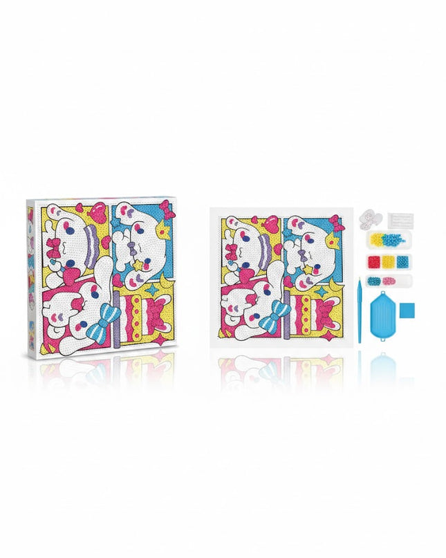 Diamond Art Craft Kit – DIY Sparkle Canvas