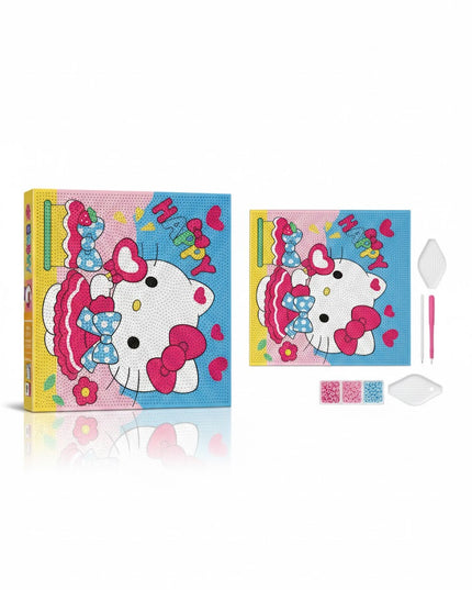 Diamond Art Craft Kit – DIY Sparkle Canvas