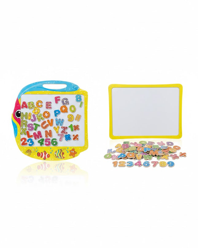 Double-Sided Magnetic Alphabet & Numbers Board